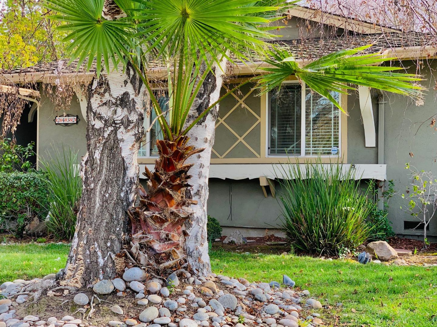 2432 Rinconada Drive San Jose, CA 95125 - Photo 33 of 33 a front view of a house with a yard and potted plants