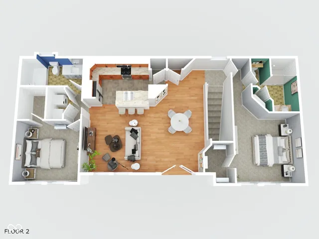 $1,950 | 1643 North College Avenue, Unit 2, Indianapolis, IN 46202