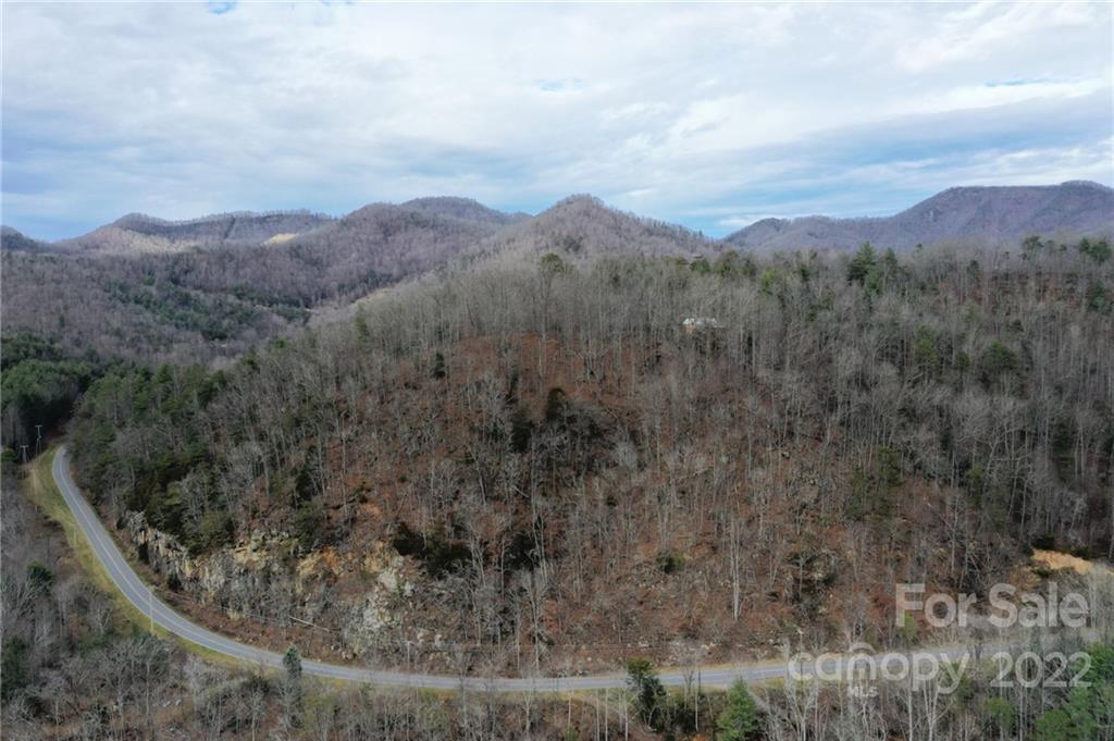 Lot 10 Cedar Cliff Road Tuckasegee, NC 28783 - Photo 14 of 14 a view of a mountain in the distance in a field