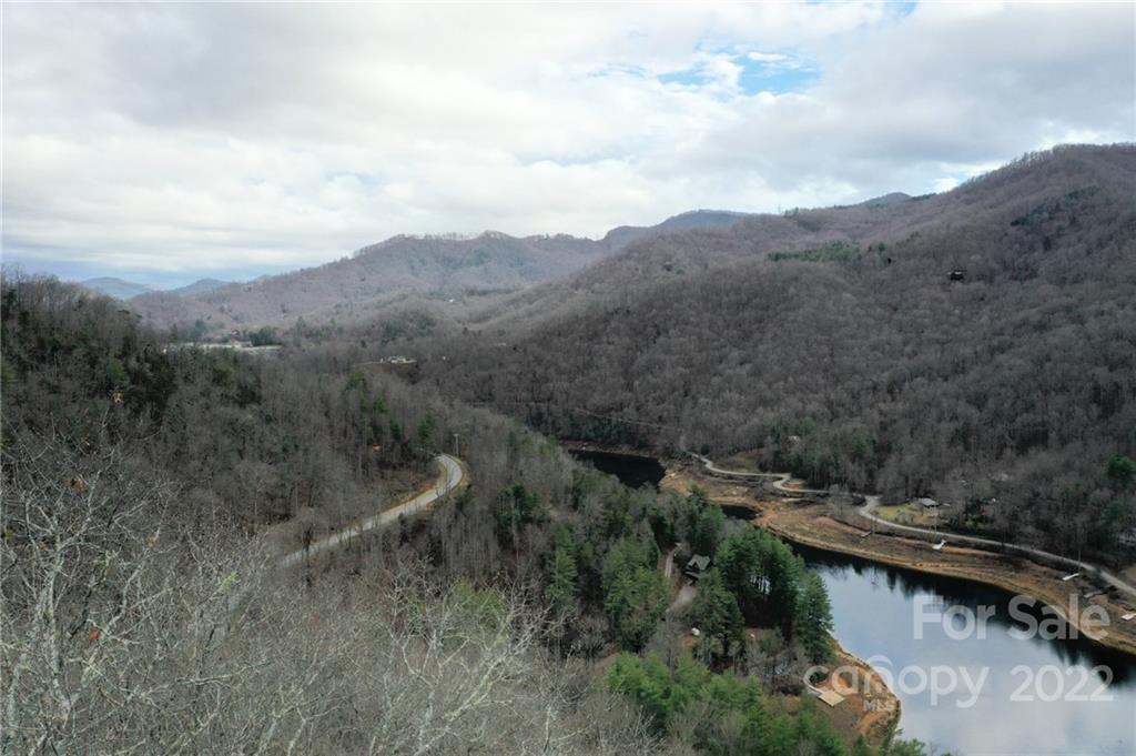 Lot 10 Cedar Cliff Road Tuckasegee, NC 28783 - Photo 7 of 14 an aerial view of residential house with outdoor space