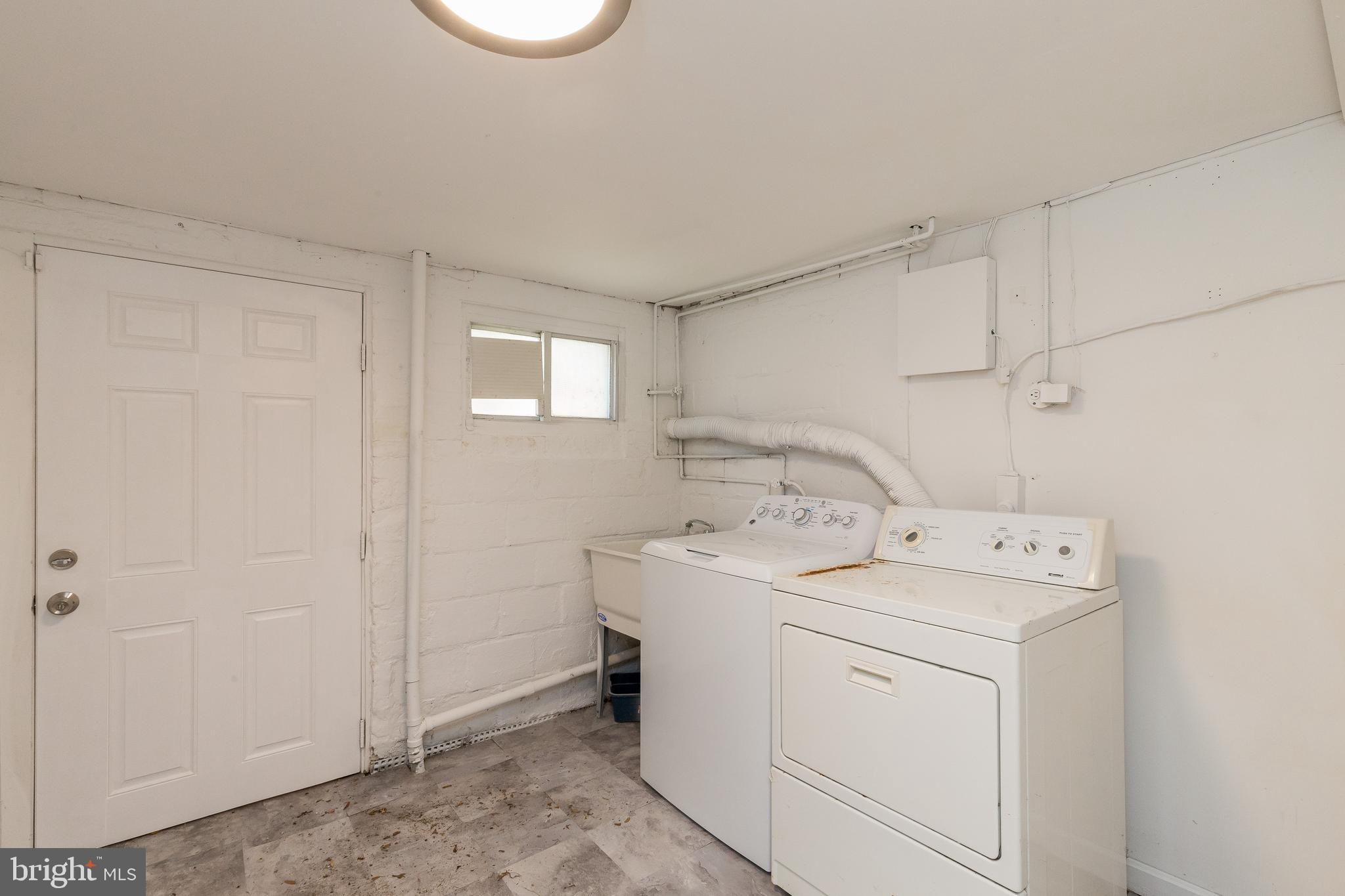6130 Montrose Road Cheverly, MD 20785 - Photo 29 of 44 Basement laundry