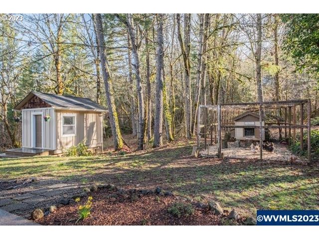 6057 Treehouse Road Monmouth, OR 97361 - Photo 2 of 32 a view of a house with backyard