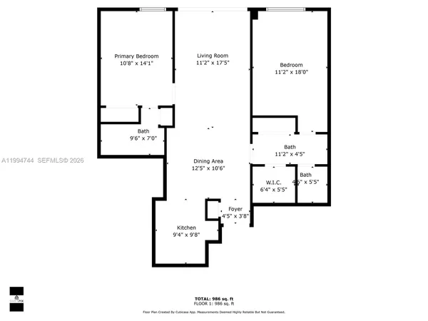 $2,900 | 3625 North Country Club Drive, Unit 2310, Aventura, FL 33180