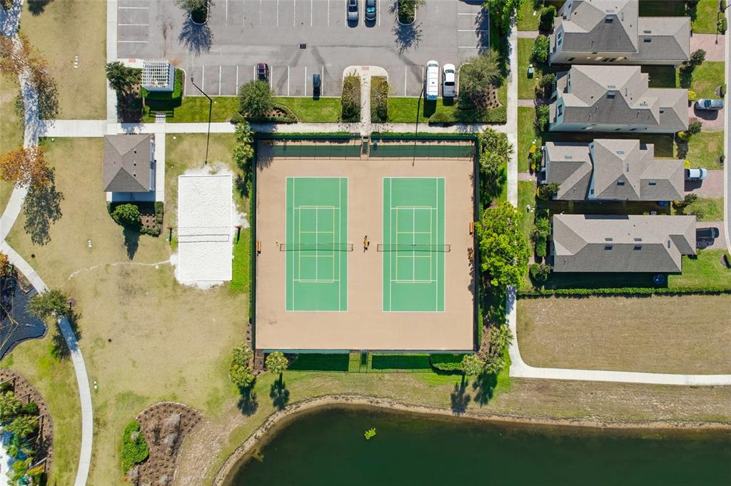 16098 Mangrove Road Winter Garden, FL 34787 - Photo 38 of 40 an aerial view of a house with a swimming pool