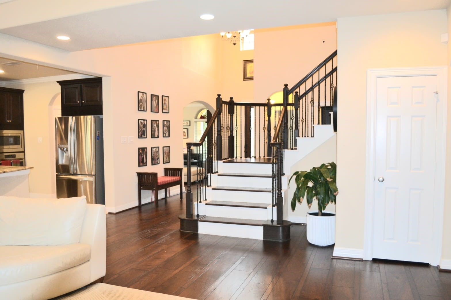 5206 Jacob Ridge Court Sugar Land, TX 77479 - Photo 25 of 42 a view of entryway and hall with wooden floor