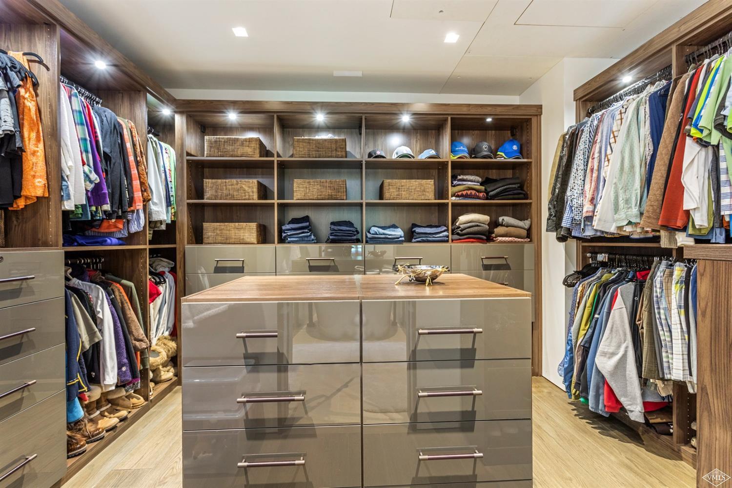 2950 Booth Creek Drive Vail, CO 81657 - Photo 15 of 25 a view of walk in closet with clothes and shoes