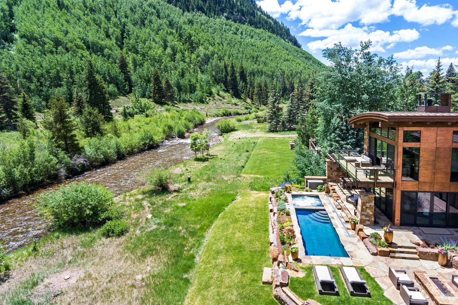 2950 Booth Creek Drive Vail, CO 81657 - Photo 19 of 25 a view of yard with patio