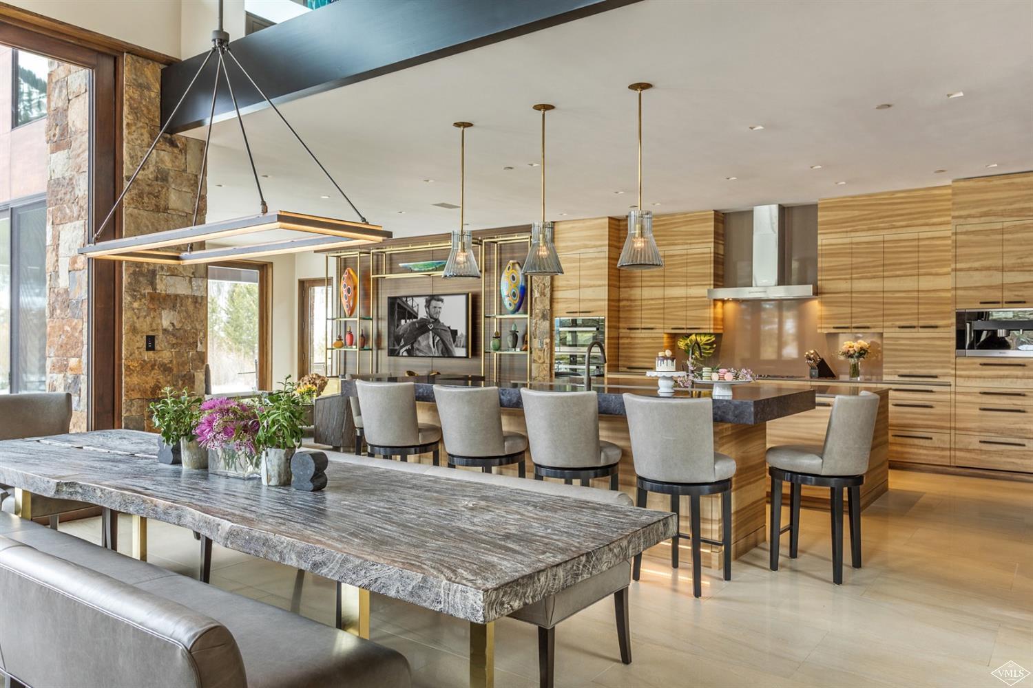 2950 Booth Creek Drive Vail, CO 81657 - Photo 10 of 25 a view of a dining room with furniture