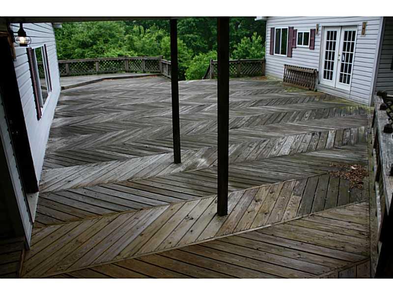 1655 Phillipston Road Rimersburg, PA 16248 - Photo 9 of 21 Patio/Deck. Unique deck design.