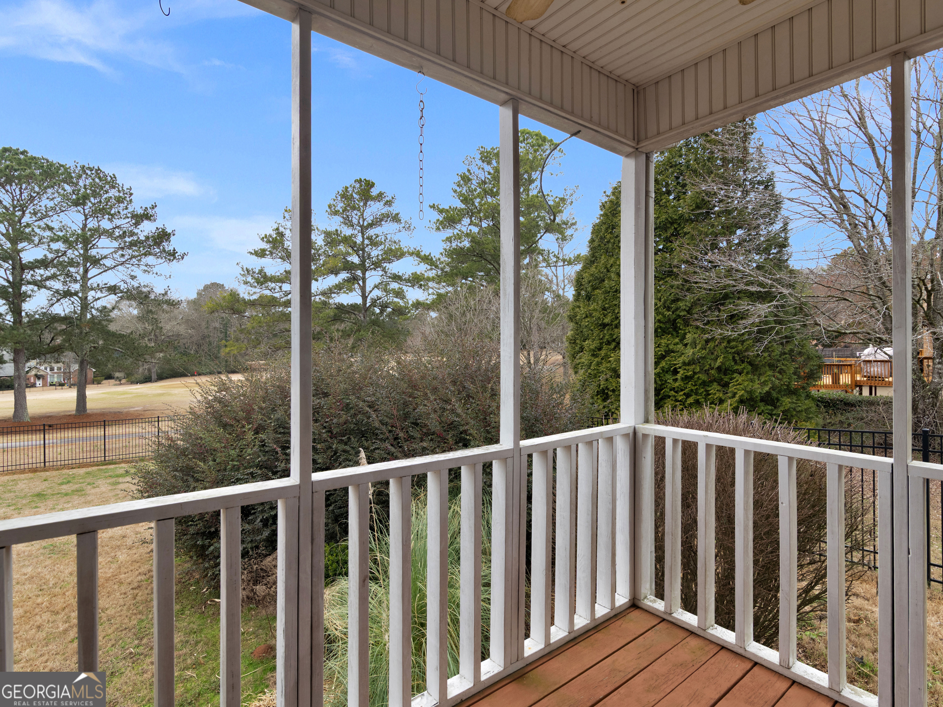 517 North Pine Hill Road Griffin, GA 30223 - Photo 24 of 25 a view of a balcony with a tree