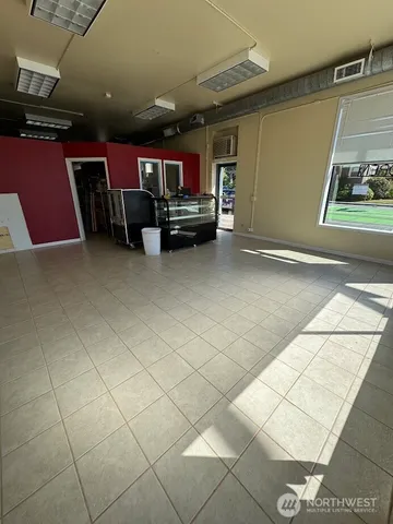 a car parked in garage