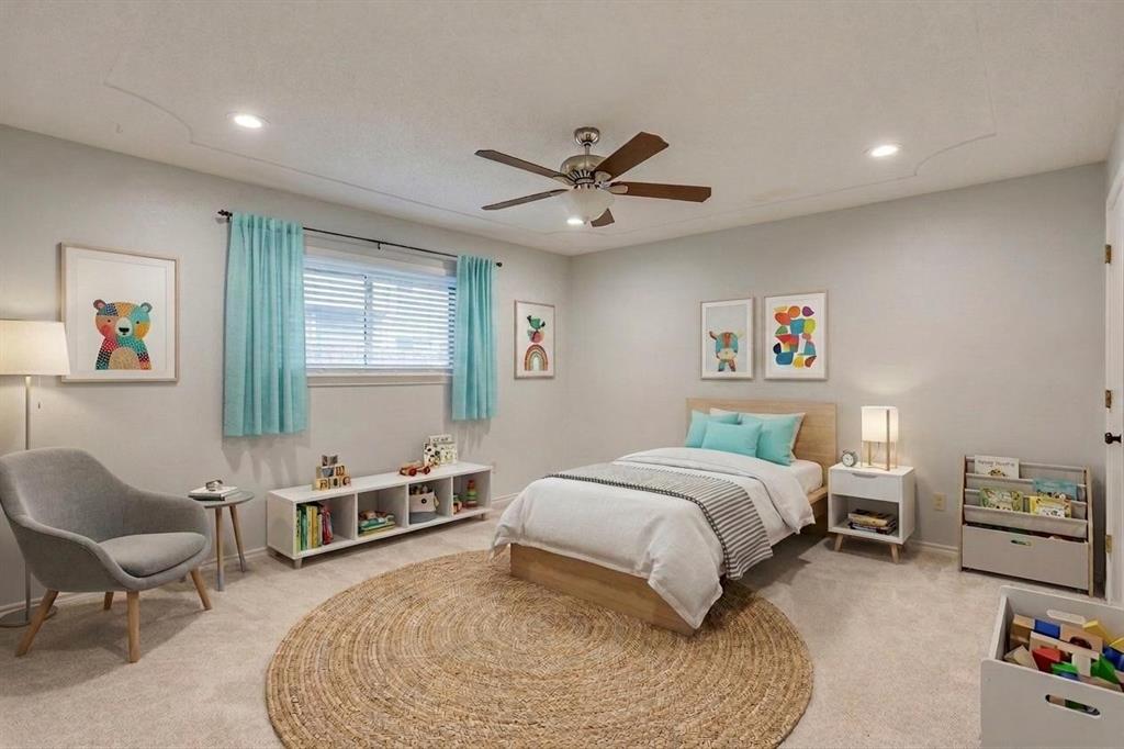 10814 Power Squadron Road Azle, TX 76020 - Photo 19 of 34 a bedroom with a bed a couch and a window