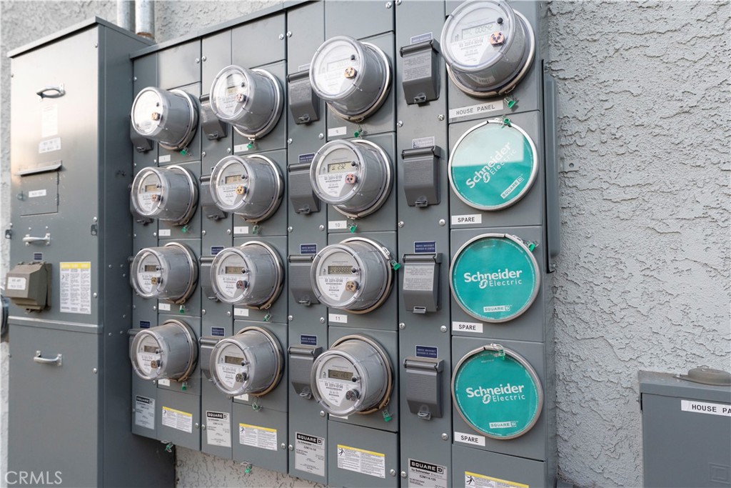 1820 2nd Street Long Beach, CA 90802 - Photo 15 of 16 a view of a wooden wall with a clock and a clock