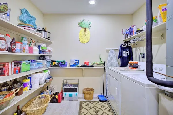 a view of storage and utility