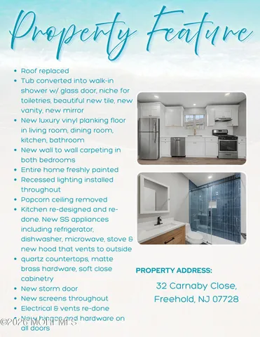 $324,999 | 32 Carnaby Close, Freehold, NJ 07728