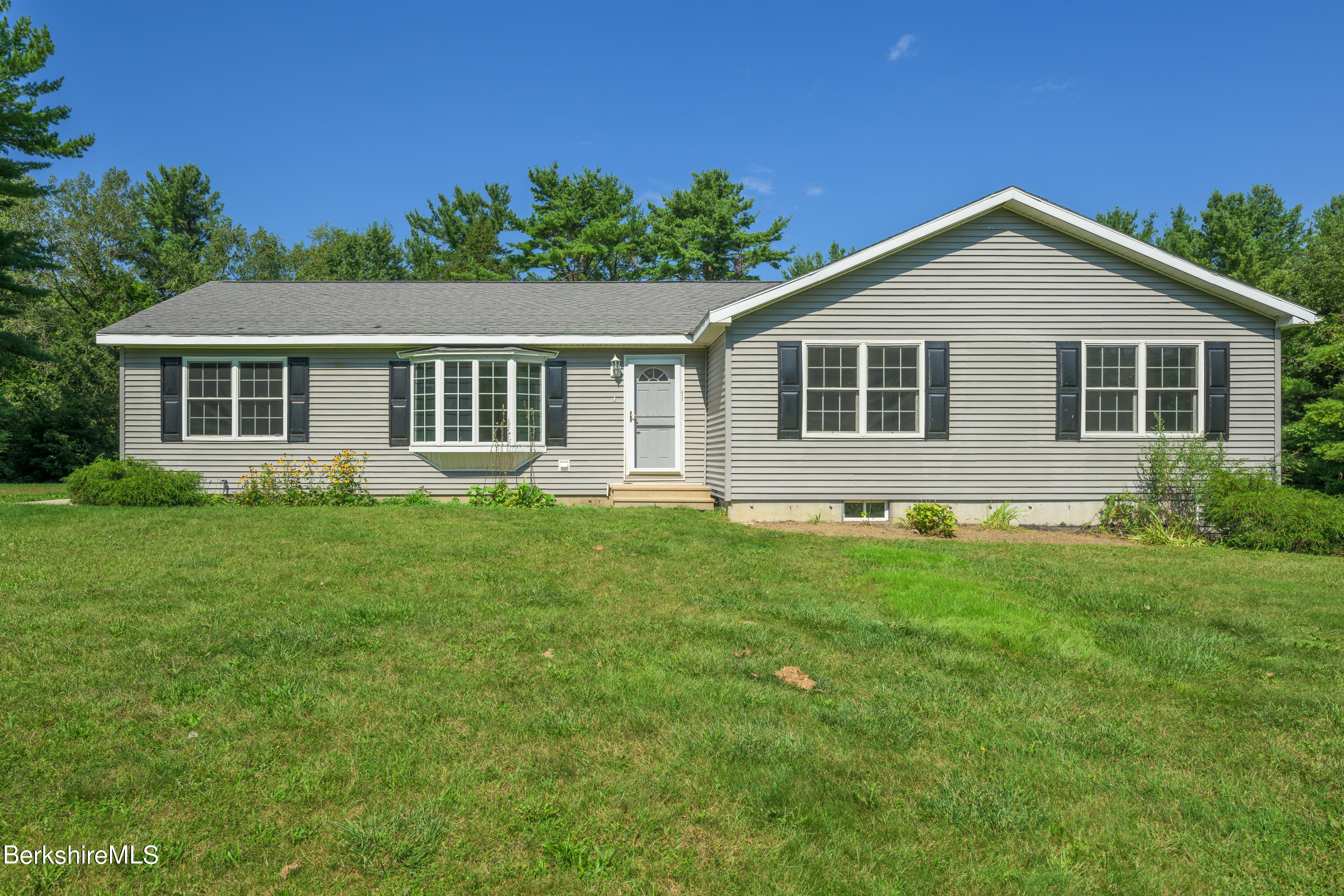 50 Branch Farm Road Richmond, MA 01201 - Photo 3 of 25 a front view of house with yard and green space