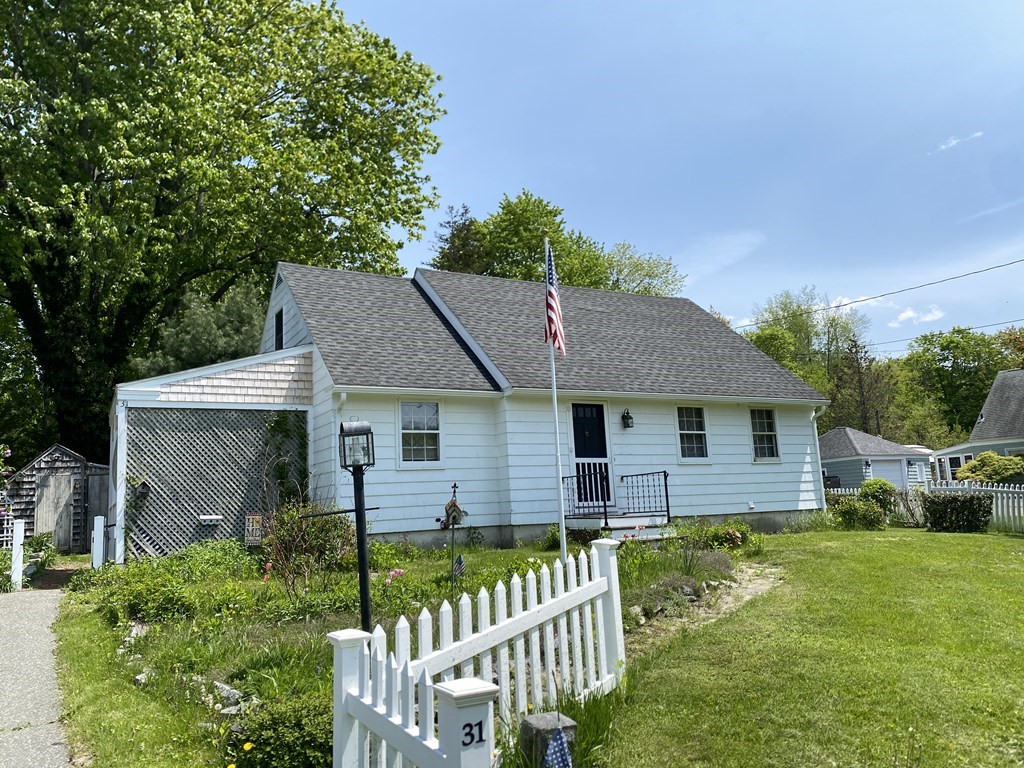 31 Upper Palmer Road Monson, MA 01057 - Photo 1 of 22 a front view of house with yard and green space