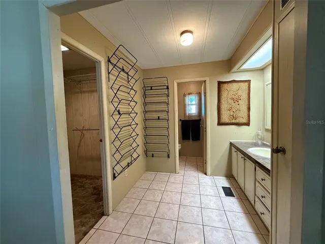 a view of a room with window