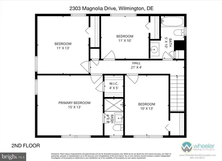 $539,000 | 2303 Magnolia Drive, Wilmington, DE 19810