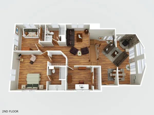 a picture of a floor plan