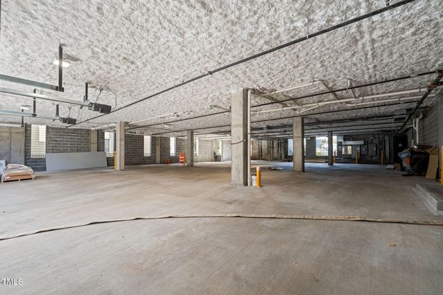 a view of terrace with city view