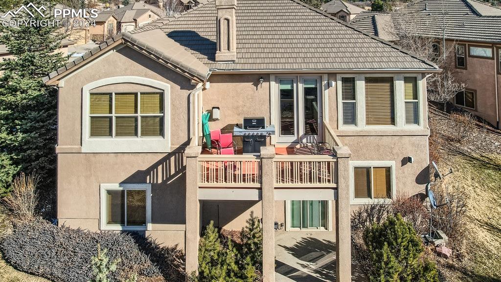 2644 Cinnabar Road Colorado Springs, CO 80921 - Photo 20 of 22 front view of a house with a front door