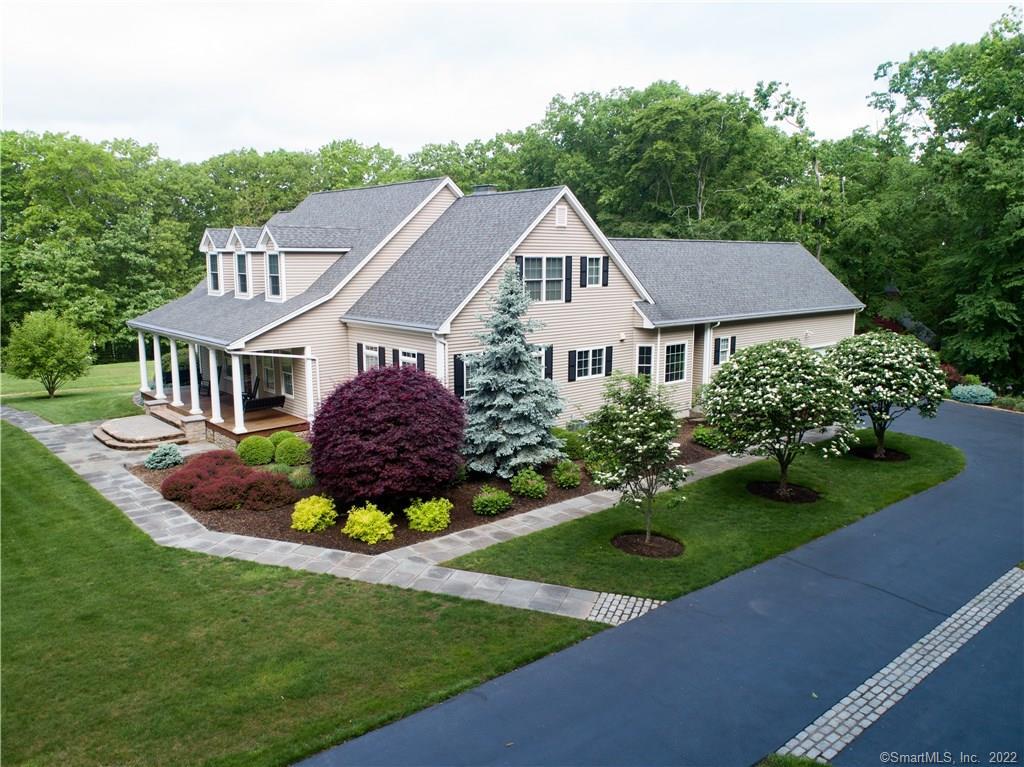 51 Old Country Road Oxford, CT 06478 - Photo 1 of 1 a aerial view of a house next to a yard