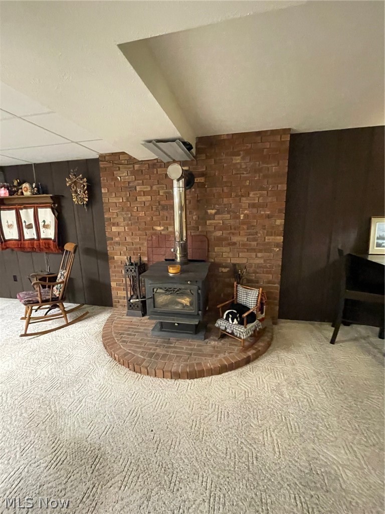 458 Cross Road Belpre, OH 45714 - Photo 28 of 34 Family Room Woodburner