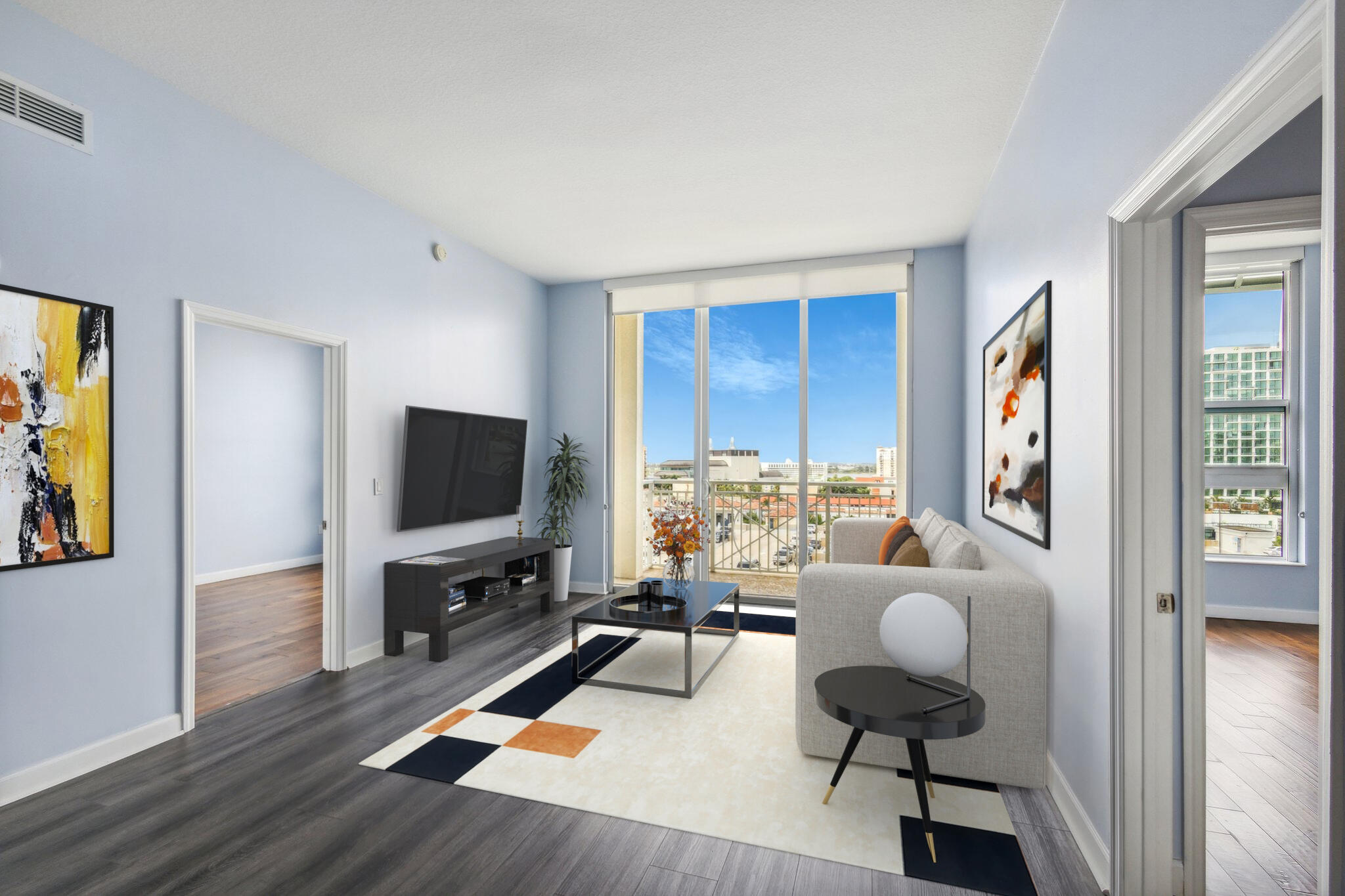 480 Hibiscus Street, Unit 1021 West Palm Beach, FL 33401 - Photo 1 of 41 Digitally Staged Living Room