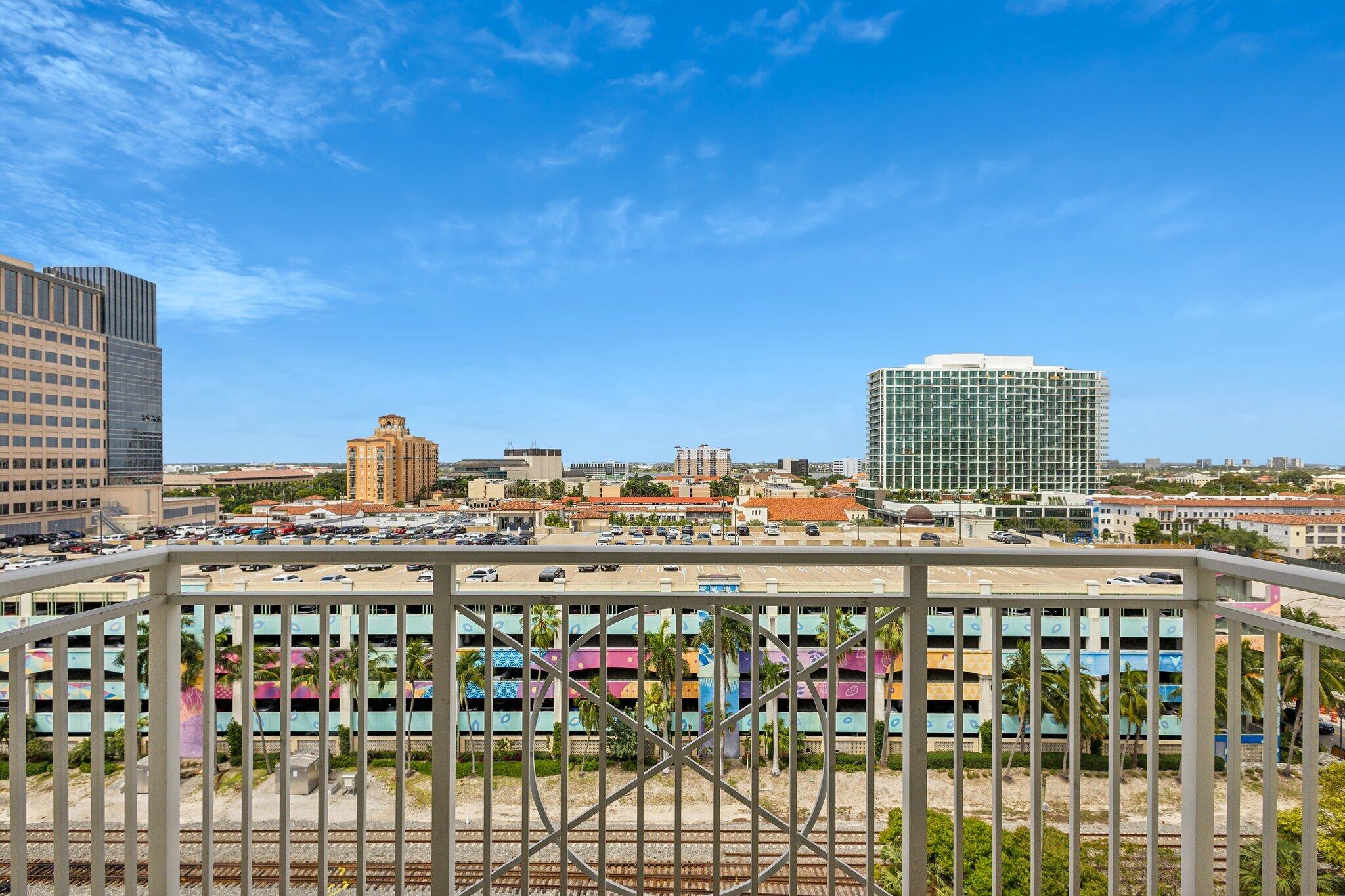 480 Hibiscus Street, Unit 1021 West Palm Beach, FL 33401 - Photo 20 of 41 Penthouse Balcony View