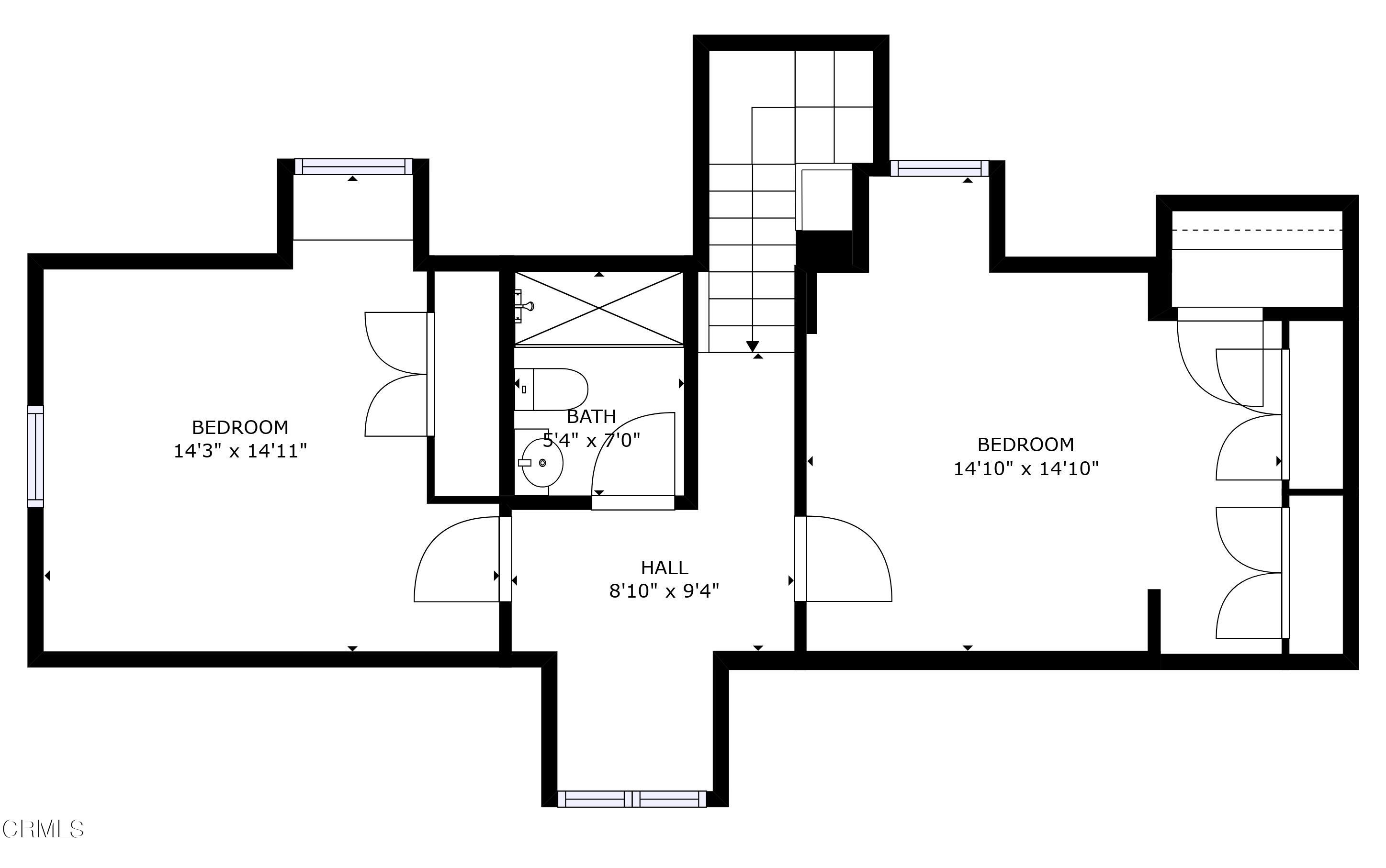 5314 Mt Royal Drive Eagle Rock, CA 90041 - Photo 46 of 47 FLOOR PLAN-2ND FLOOR
