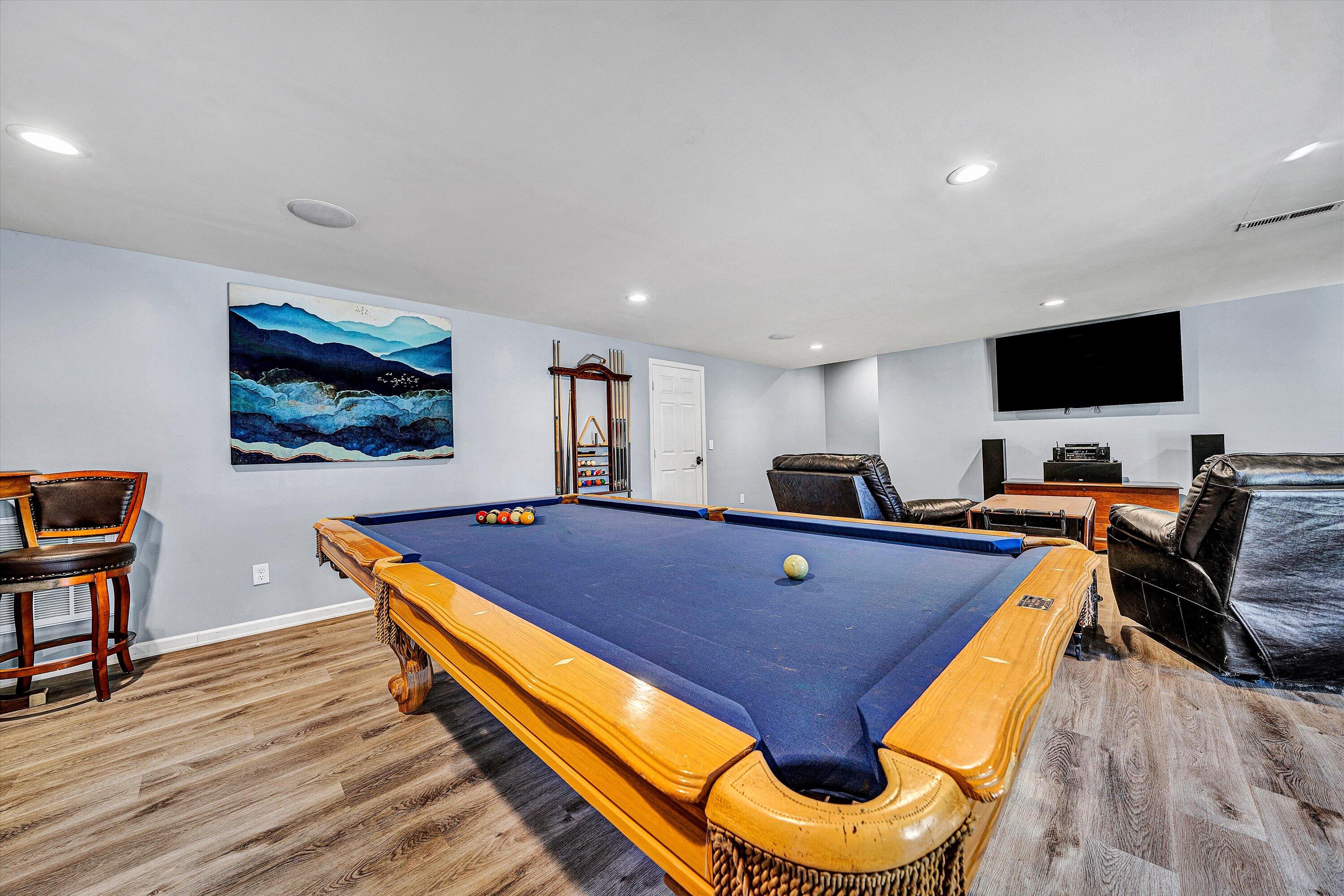 1422 Isolane Road Callaway, VA 24067 - Photo 34 of 39 a living room with furniture and a flat screen tv