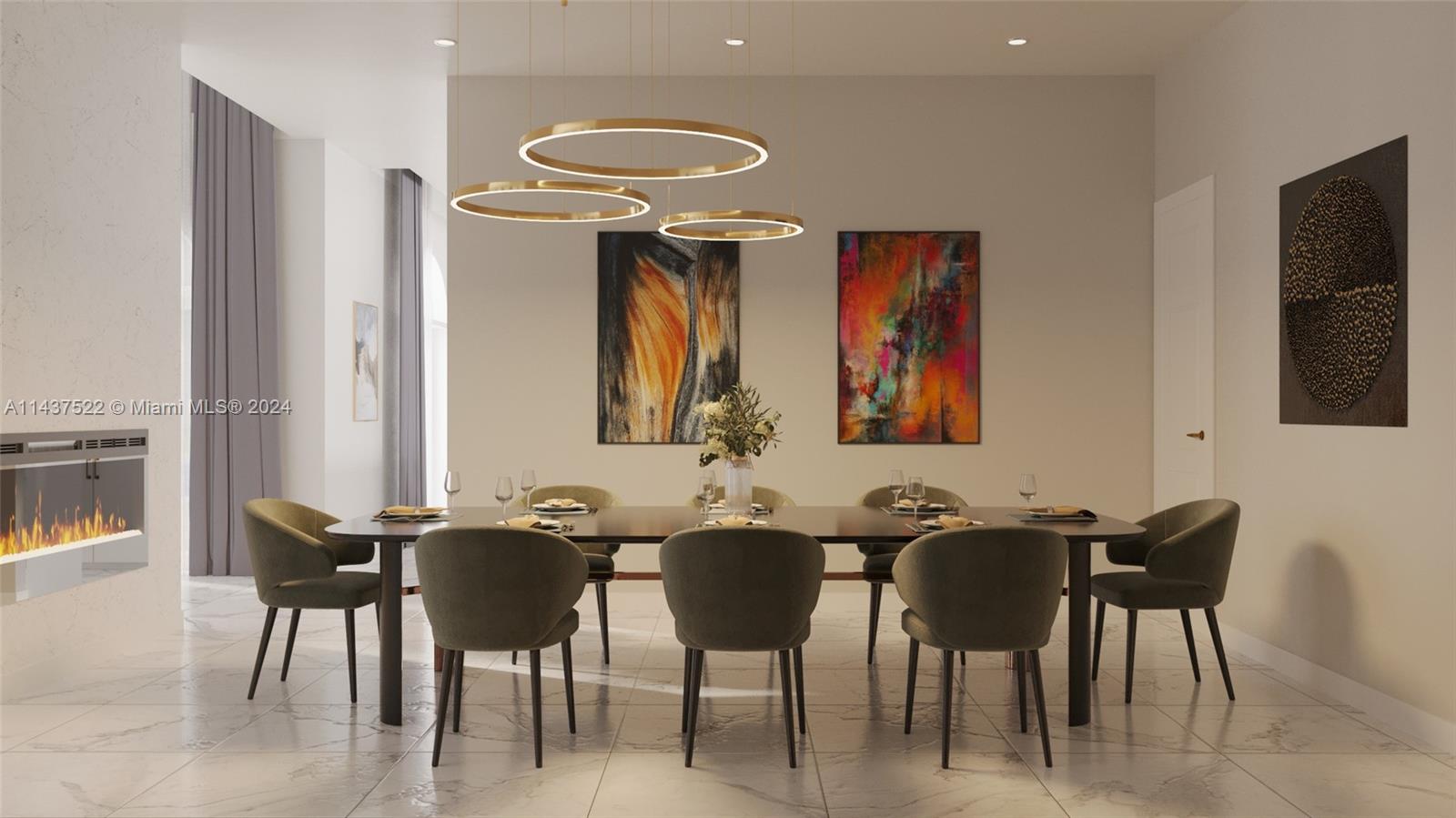6500 Volunteer Road Southwest Ranches, FL 33330 - Photo 20 of 42 a view of a a dining room with furniture window and wooden floor