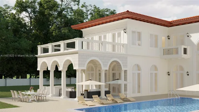 a front view of a house with a porch