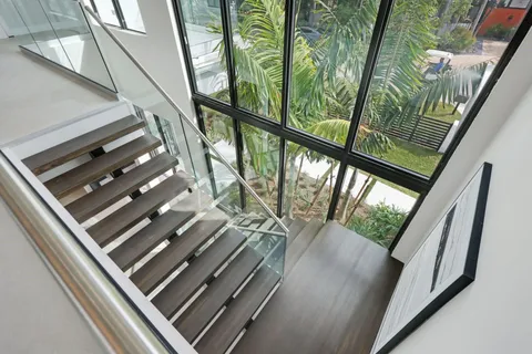a view of walk in closet