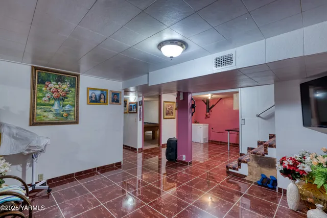 a view of storage and utility room