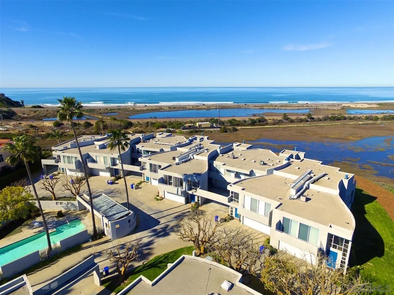 166 Solana Point Circle Solana Beach, CA 92075 - Photo 2 of 20 an aerial view of residential building with outdoor space