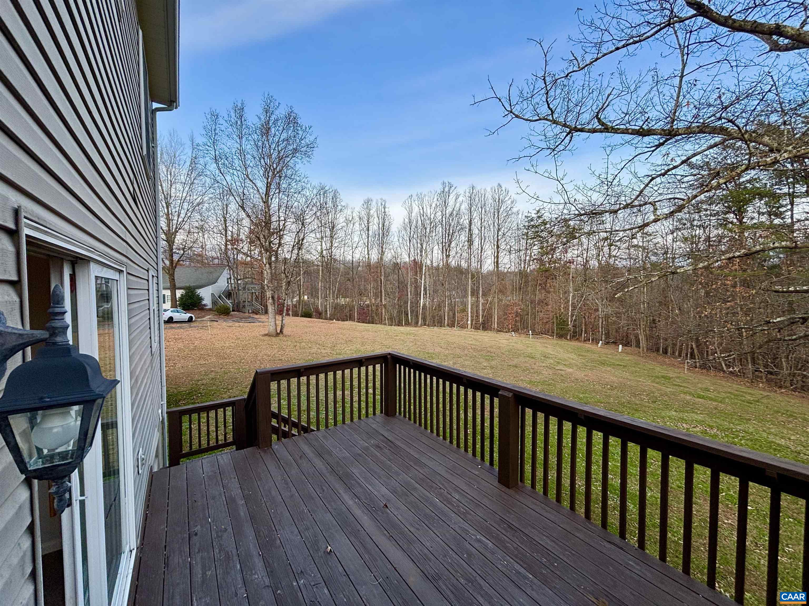 460 Twinkling Springs Road Greenwood, VA 22943 - Photo 3 of 14 a view of balcony with wooden floor