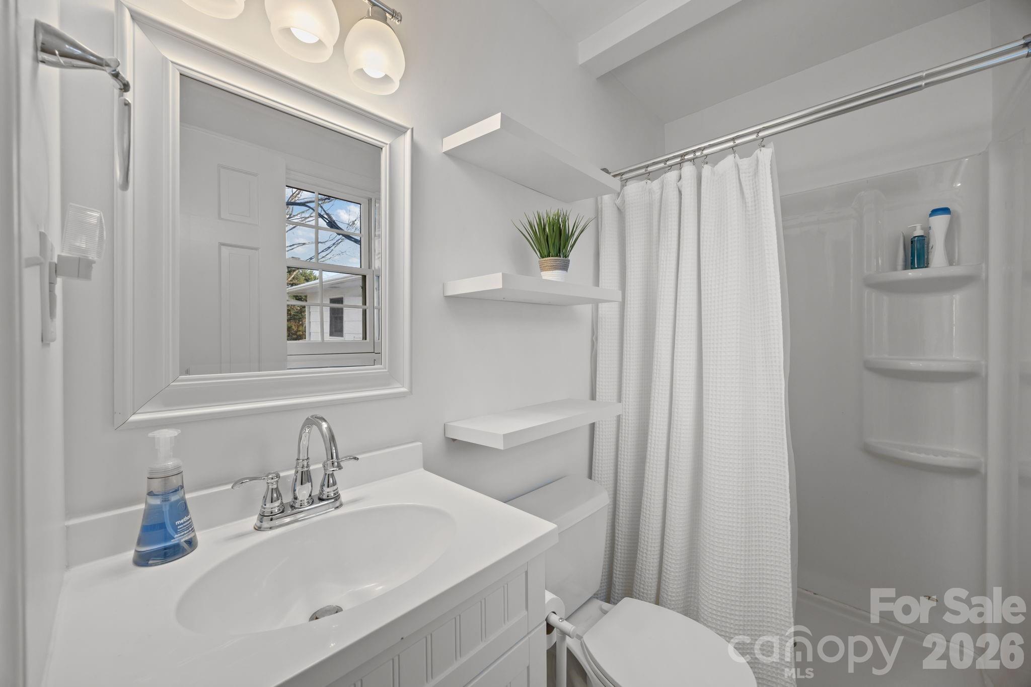 2431 Fox Hollow Road Mint Hill, NC 28227 - Photo 17 of 30 a bathroom with a sink toilet and shower