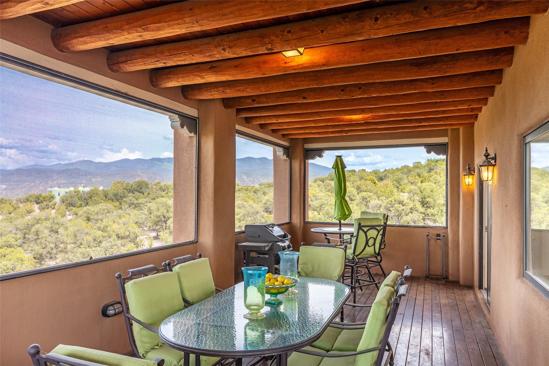 8 San Juan Ranch Road Santa Fe, NM 87506 - Photo 22 of 65 Massive Sangre Mountain Views from the Residence
