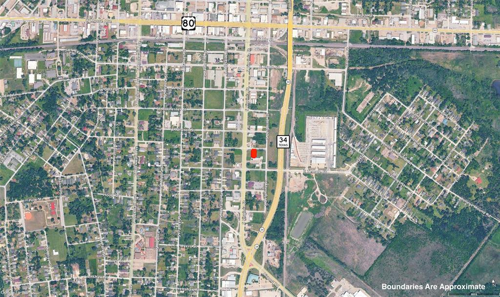 0 East Dallas Street Terrell, TX 75160 - Photo 3 of 5 a view of a city from a balcony