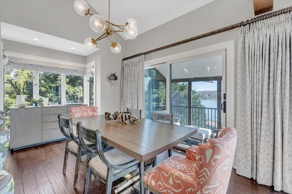 a kitchen with a sink and a window