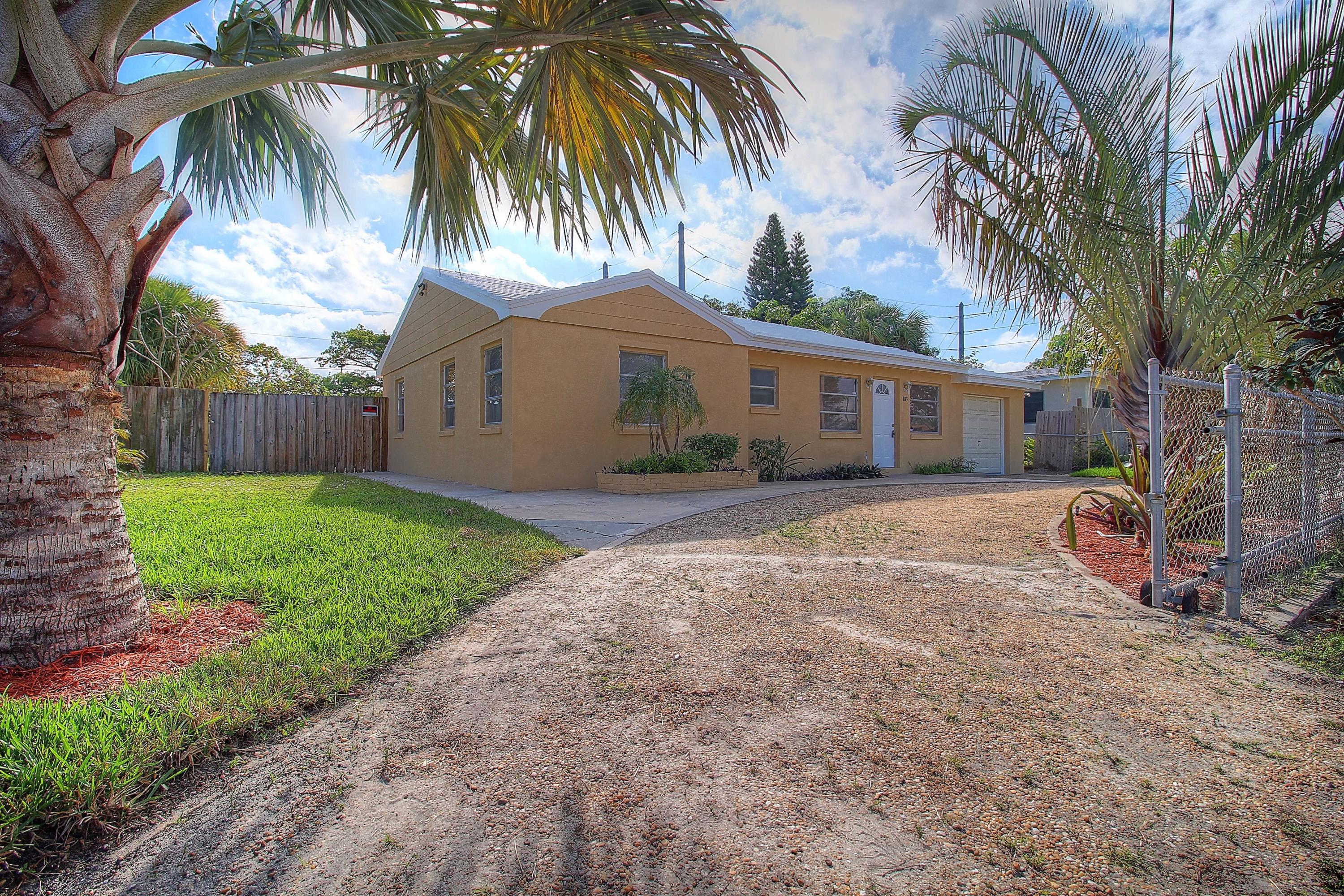 183 West 37th Street Riviera Beach, FL 33404 - Photo 3 of 33 House Front 3 MLS