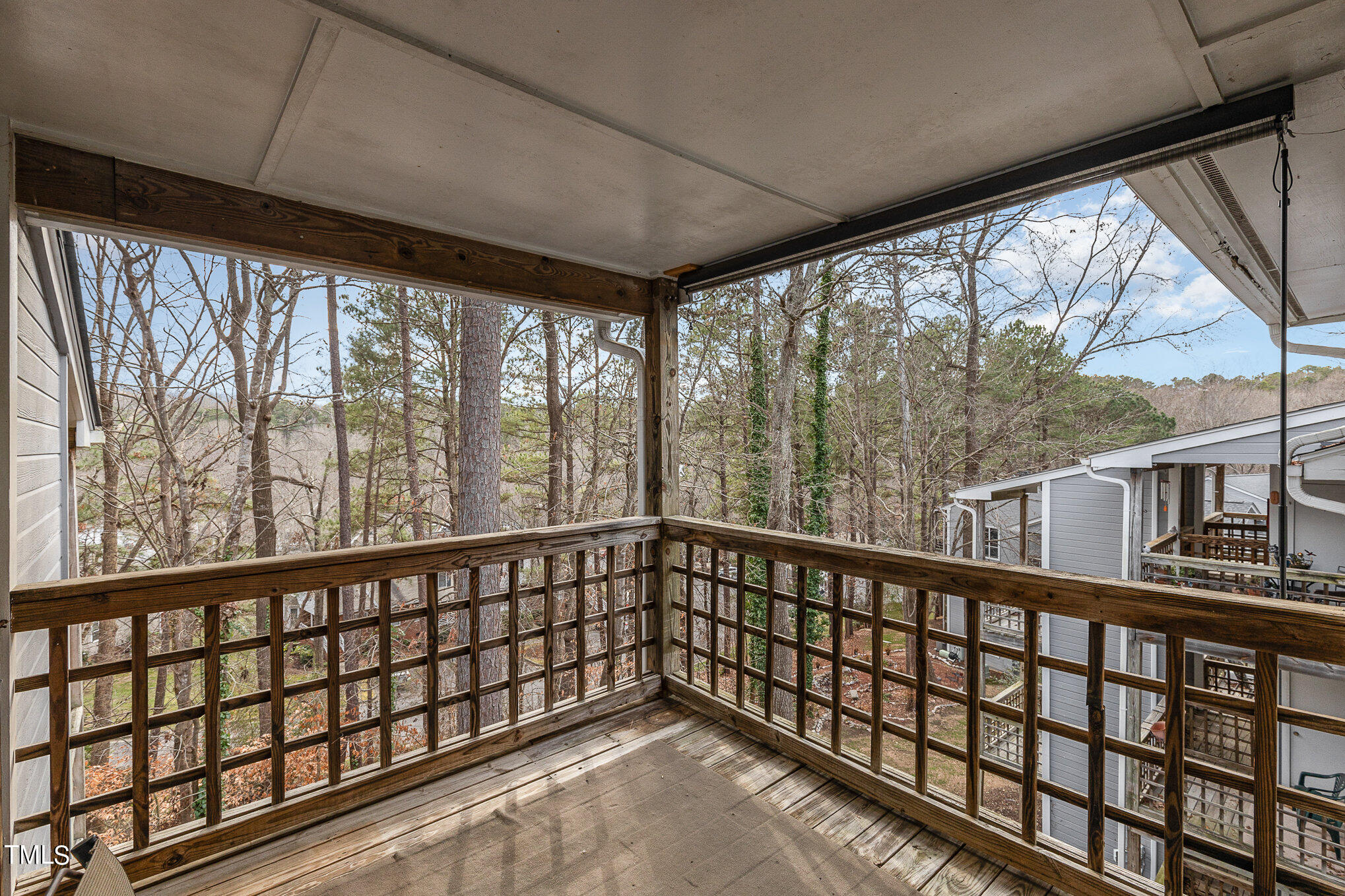 4631 Timbermill Court, Unit 303 Raleigh, NC 27612 - Photo 4 of 15 a view of a city street from a balcony