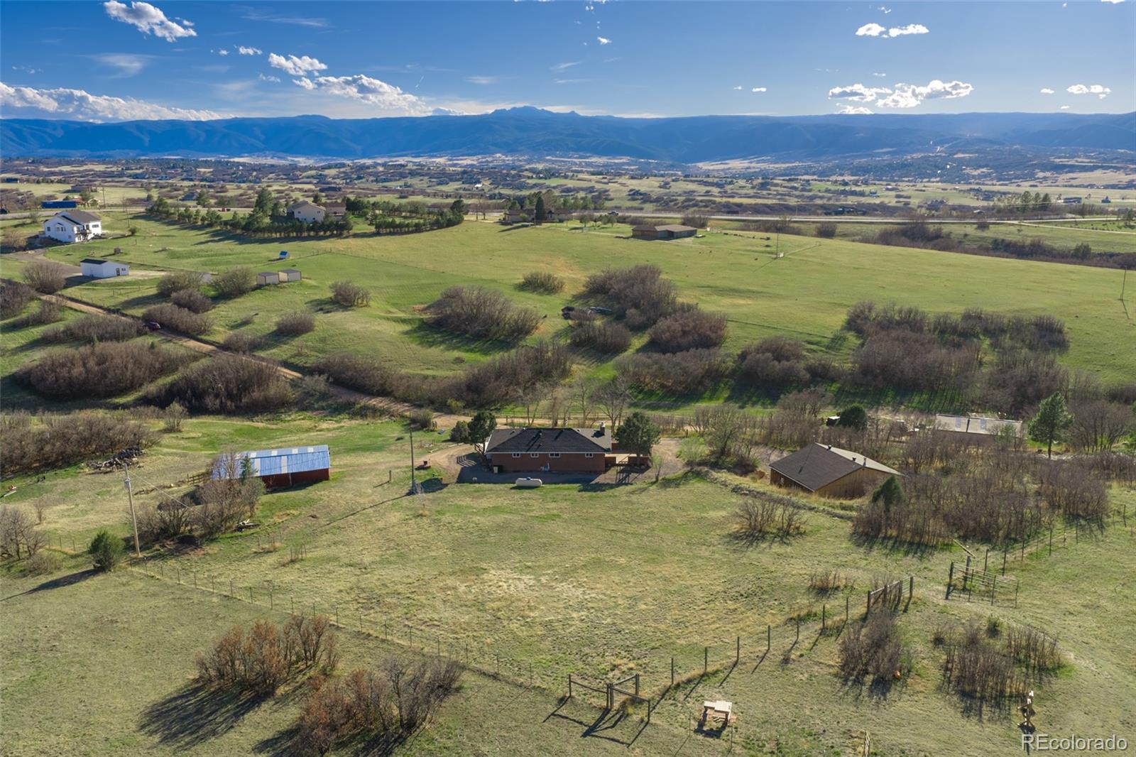 2097 West Wolfensberger Road Castle Rock, CO 80109 - Photo 41 of 48 an aerial view of a houses with outdoor space