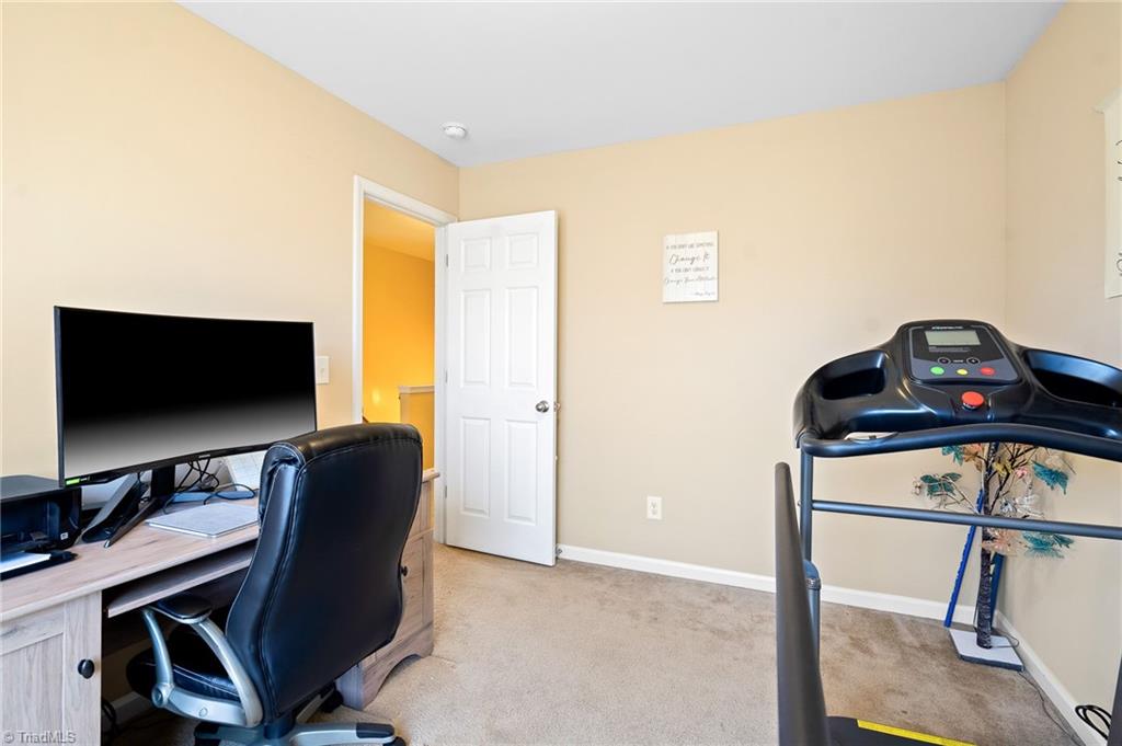 508 Carter Ridge Drive Reidsville, NC 27320 - Photo 23 of 39 4th Bedroom being used as an office