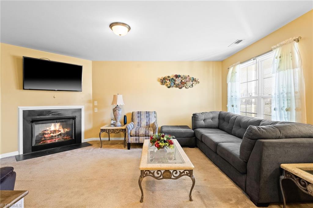 508 Carter Ridge Drive Reidsville, NC 27320 - Photo 6 of 39 Enjoy the Fireplace on cool nights!