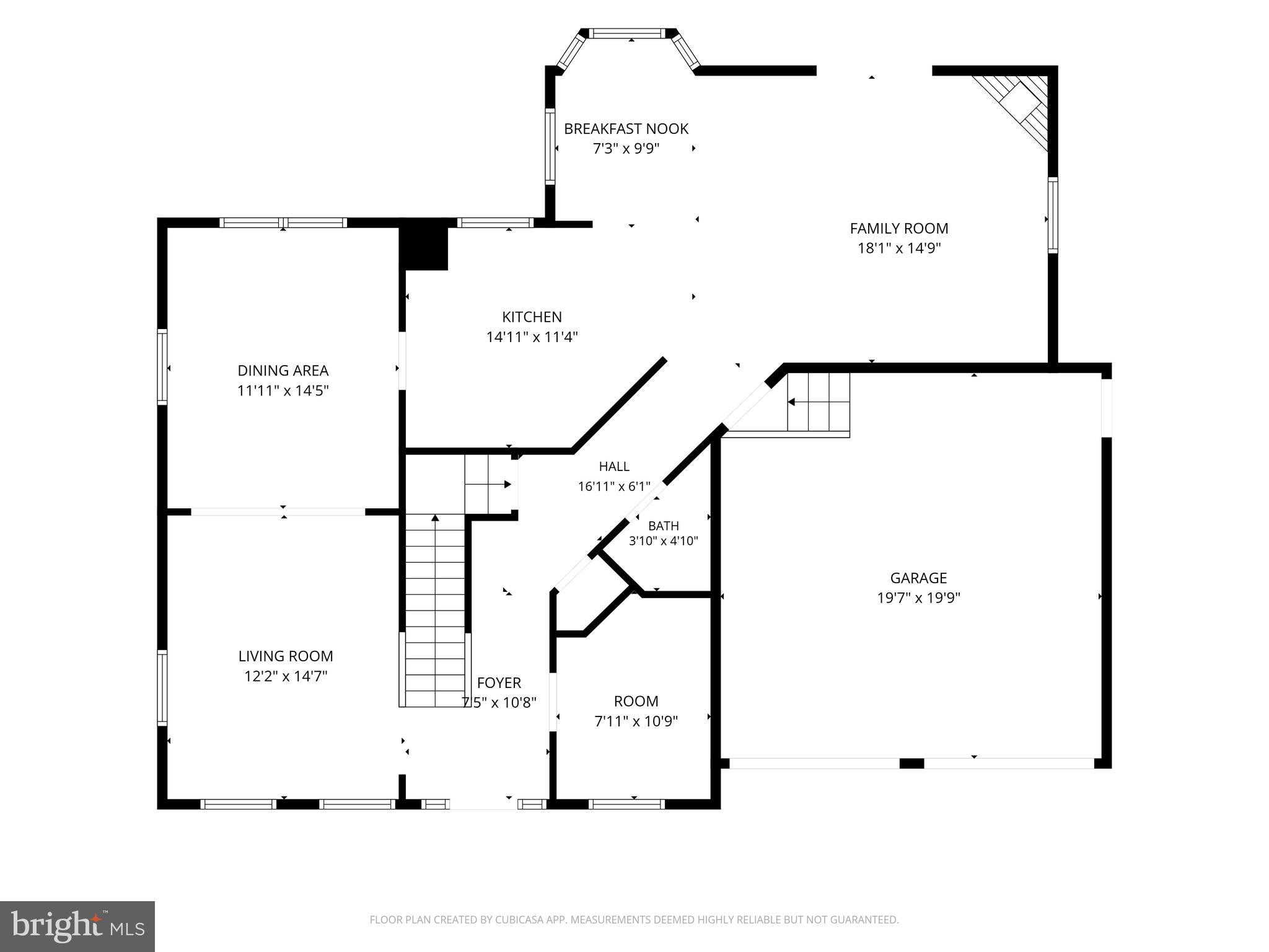 17609 Overlook Road Dumfries, VA 22026 - Photo 41 of 42 Main Level Floorplan