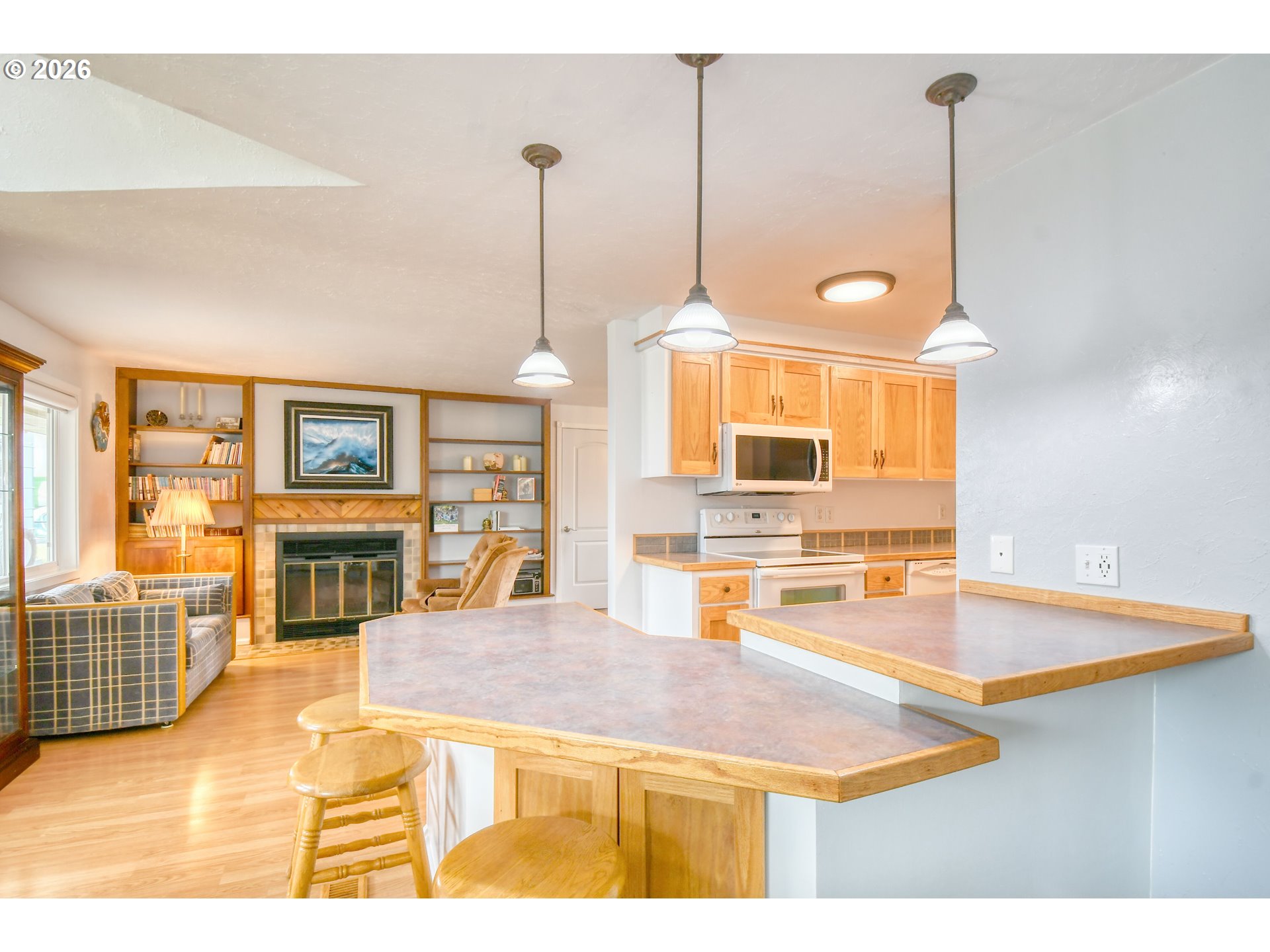 329 West Garfield Street Athena, OR 97813 - Photo 12 of 46 a view of a living room and kitchen