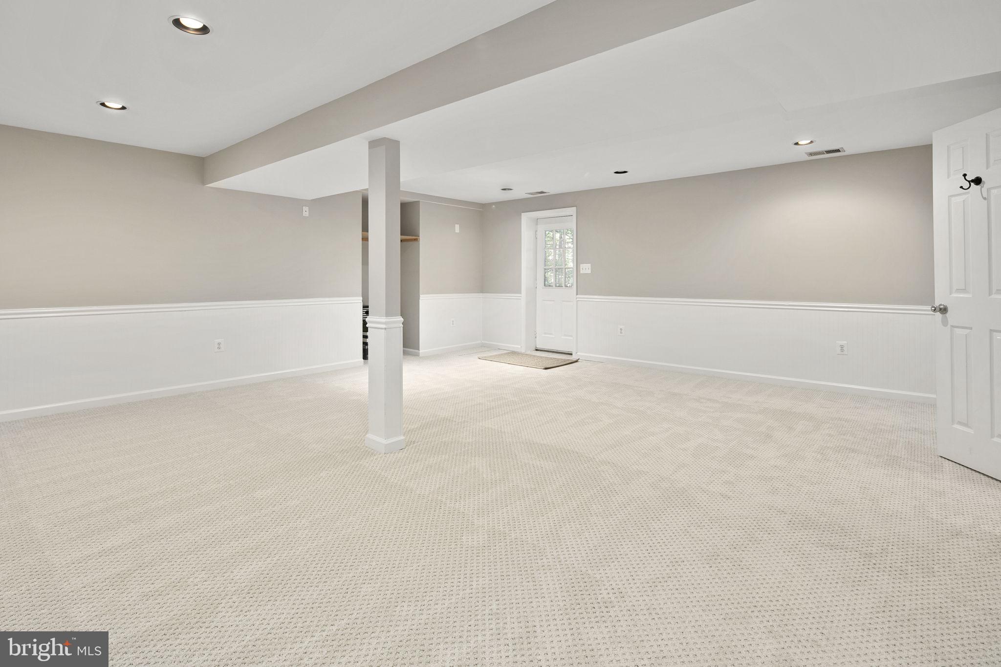 8210 Rushing Creek Drive Springfield, VA 22153 - Photo 51 of 70 basement w/ walk-out to fenced yard